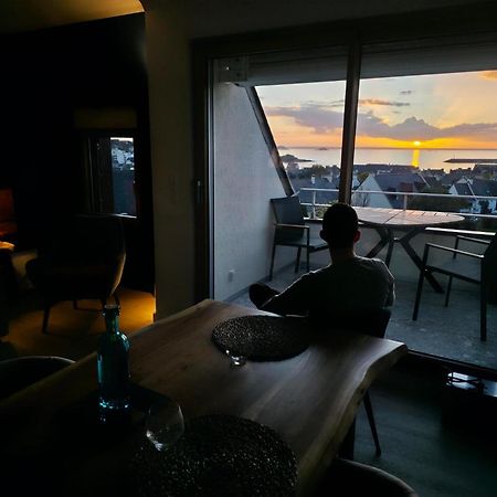 Appartement Bretagne Vue Mer Exceptionnelle Sur Les Hauts D'Erquy Au Calme ! Et Au Pied Du Gr34 Bagian luar foto